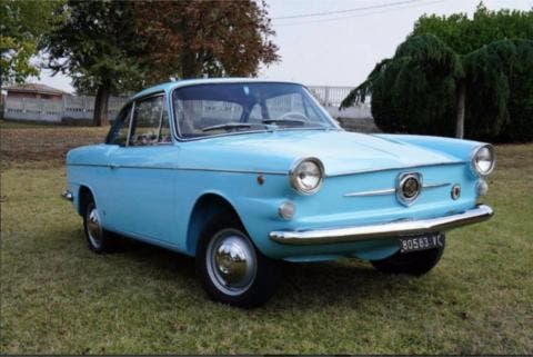 Fiat 750 Vignale esemplare 1963 asta