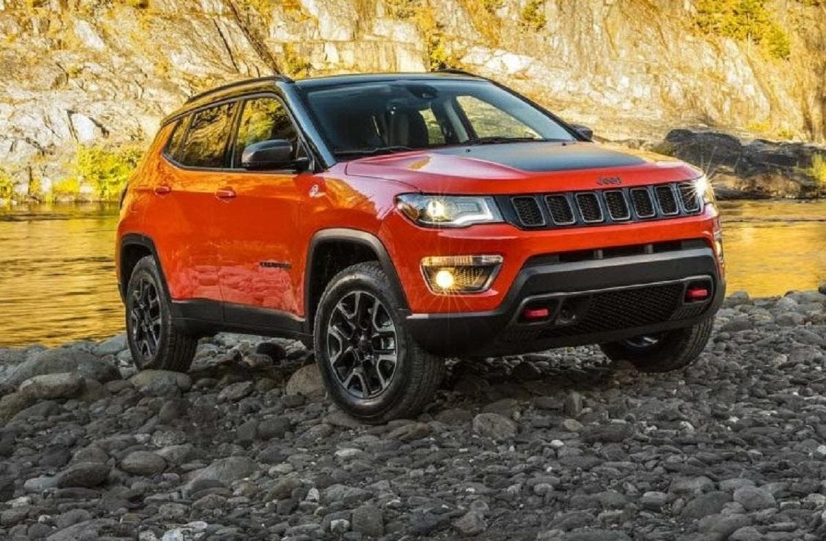 Jeep Compass Trailhawk badge Trail Rated