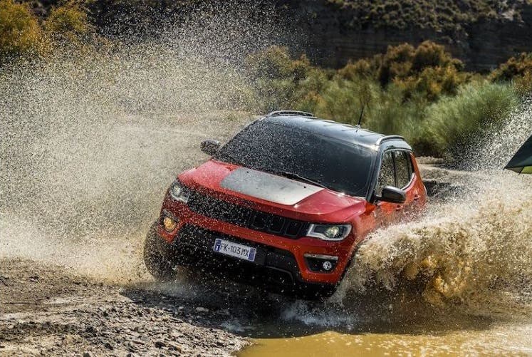 Jeep Compass Trailhawk badge Trail Rated