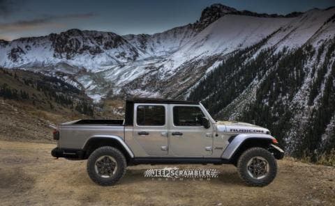 Jeep Scrambler debutto Los Angeles Auto Show