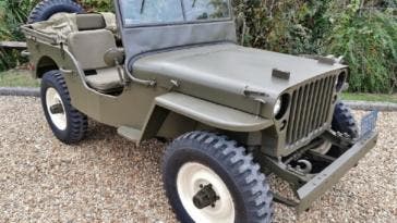 Jeep Willys esemplare Steve McQueen asta