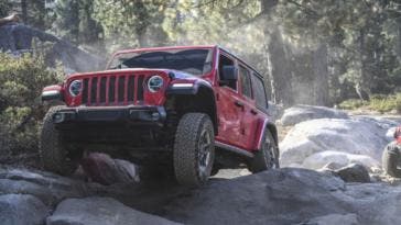 Jeep Wrangler Rubicon tracciato Rubicon Trail