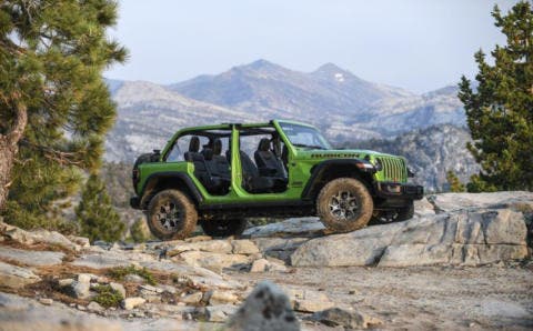 Jeep Wrangler Rubicon tracciato Rubicon Trail