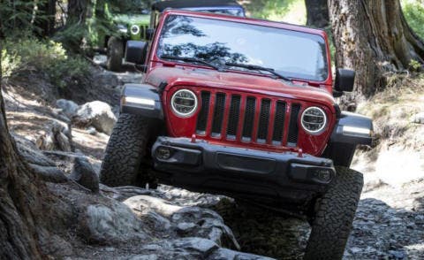 Jeep Wrangler Rubicon tracciato Rubicon Trail