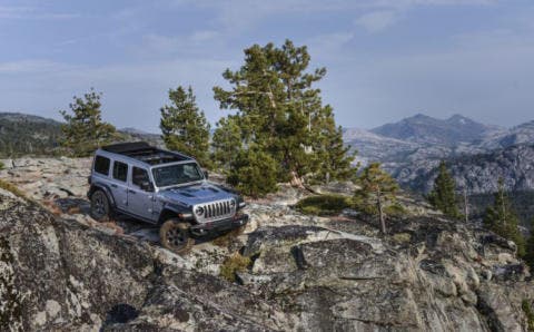 Jeep Wrangler Rubicon tracciato Rubicon Trail