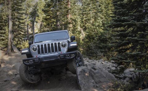 Jeep Wrangler Rubicon tracciato Rubicon Trail