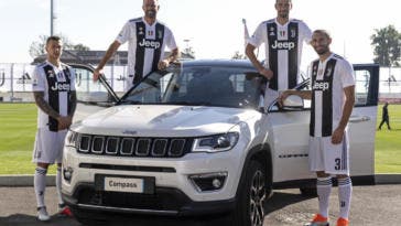 Jeep flotta SUV Juventus