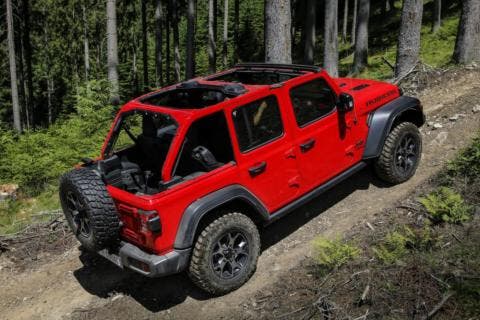 Nuova Jeep Wrangler Regno Unito