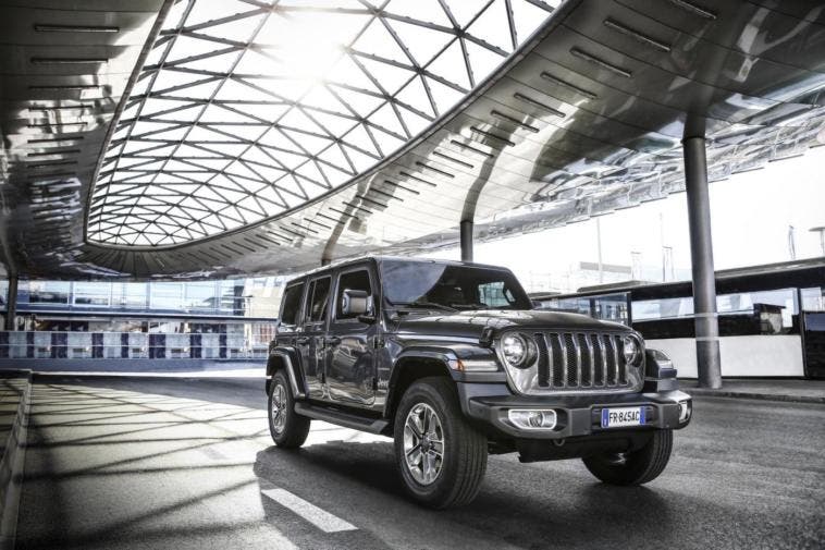 Nuova Jeep Wrangler Regno Unito