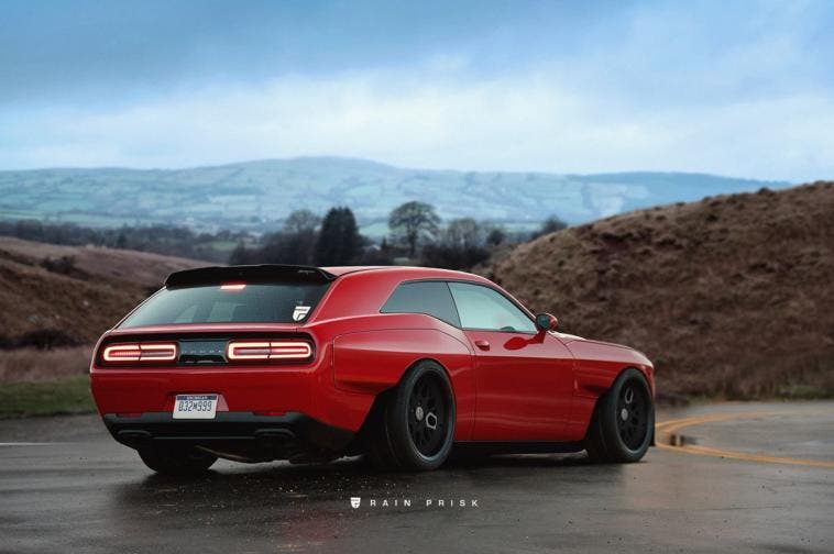 Dodge Challenger SRT Demon berlina render