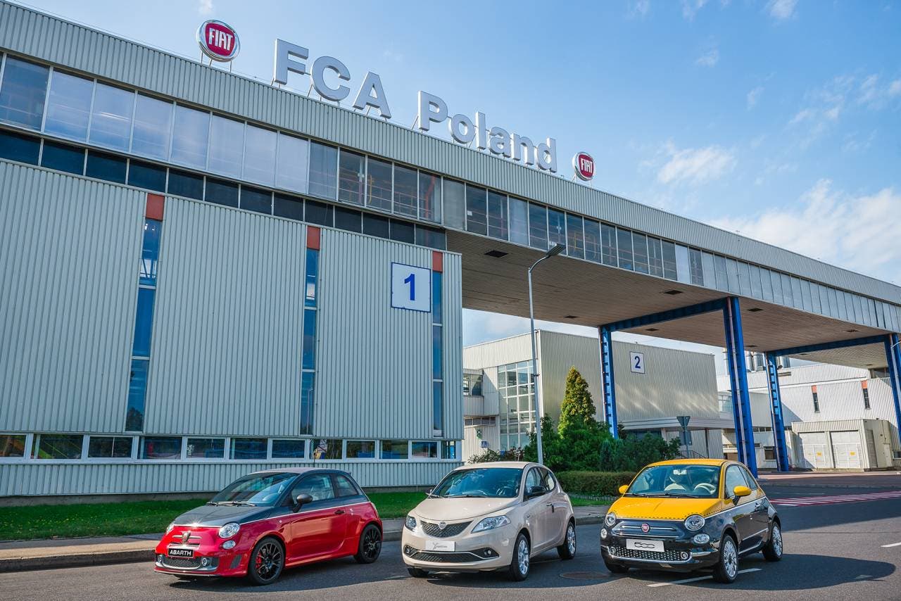 Fiat Chrysler ecco quanto auto ha prodotto in Polonia nel