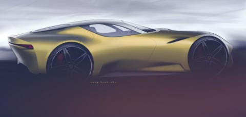 Ferrari 8E8Hyperspeed concept