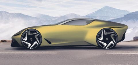 Ferrari 8E8Hyperspeed concept