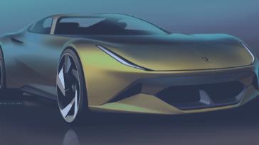 Ferrari 8E8Hyperspeed concept