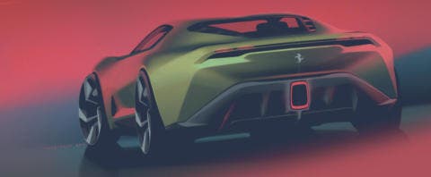 Ferrari 8E8Hyperspeed concept