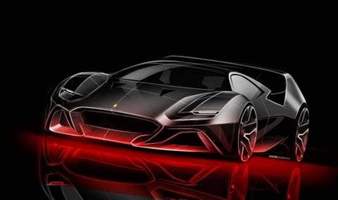 Ferrari F40 render chiave moderna