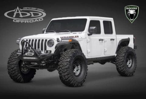 Jeep Gladiator nuovi render