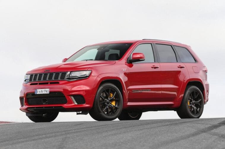 Jeep Grand Cherokee Trackhawk Regno Unito