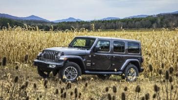 Jeep Wrangler fuoristrada dell'anno Motor Trend