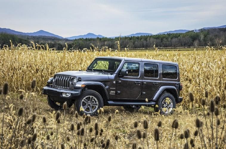 Jeep Wrangler fuoristrada dell'anno Motor Trend