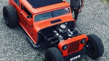 Jeep Wrangler hot rod
