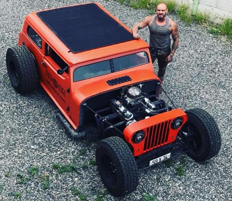 Jeep Wrangler hot rod