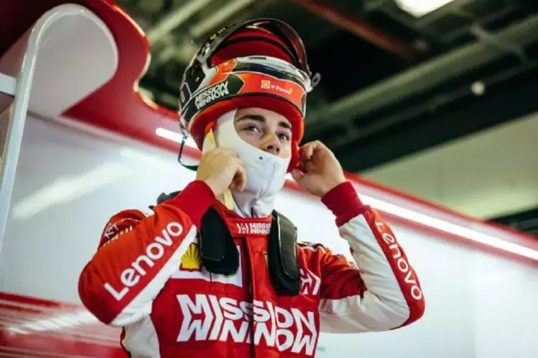 Caschi d'Oro festa Charles Leclerc Antonio Giovinazzi