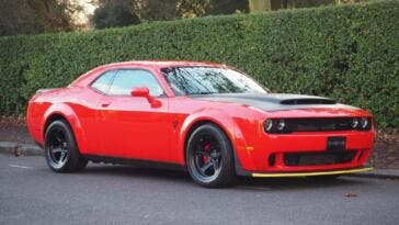 Dodge Challenger SRT Demon vendita Regno Unito
