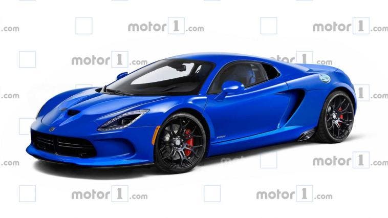 Dodge Viper nuova generazione render