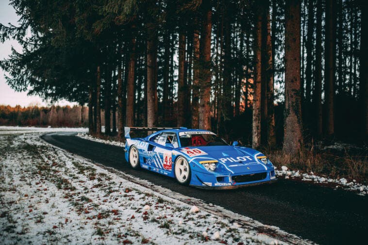 Ferrari F40 LM speciale asta Parigi