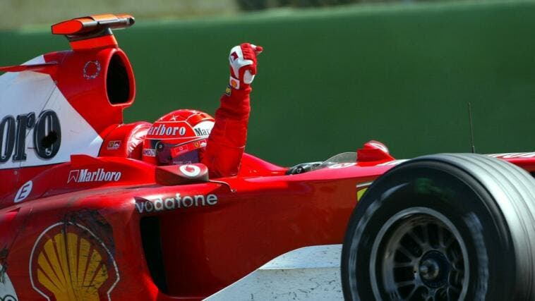 Ferrari Michael Schumacher mostra
