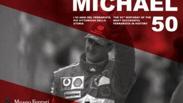 Ferrari Michael Schumacher mostra