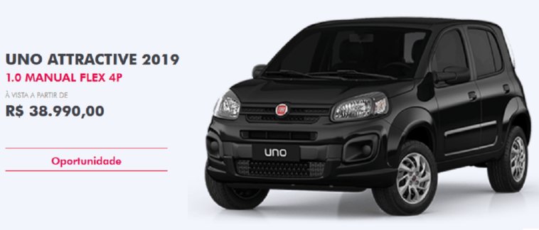 Fiat Uno promozione Brasile