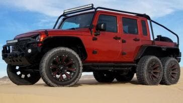 Jeep Wrangler 6×6 2017 Hellcat