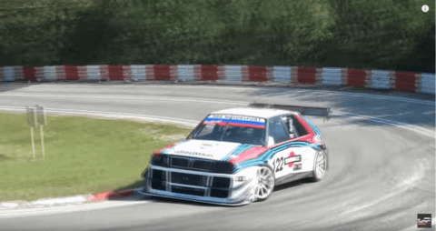 Lancia Delta Integrale Monster Hillclimb