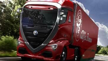 Alfa Romeo camion render
