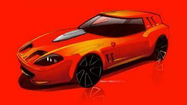 Ferrari 250 GT Drogo chiave moderna
