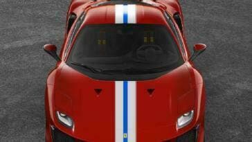 Ferrari 488 Pista aerodinamica F40 render