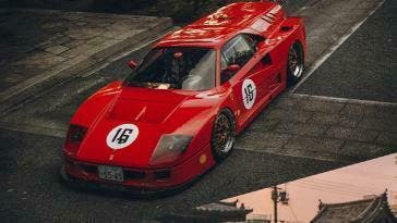 Ferrari F40 Breadvan render