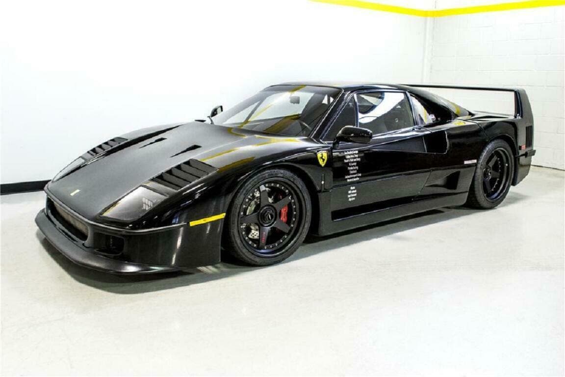 Ferrari f40 black