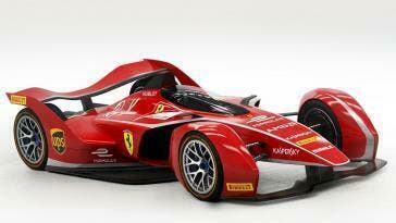 Ferrari monoposto elettrica Formula E