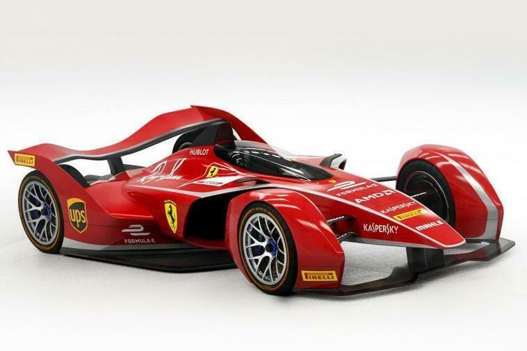 Ferrari monoposto elettrica Formula E