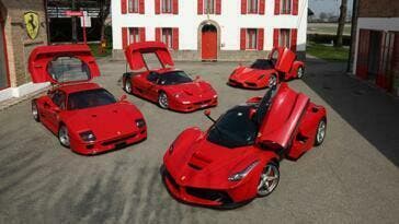 Ferrari telai nuovi modelli Lecce