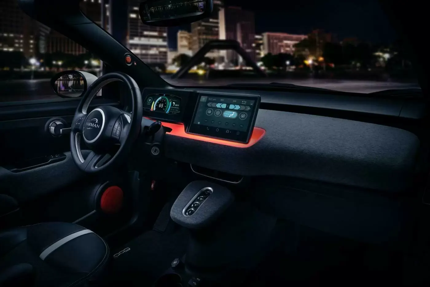 Fiat 500e Harman International CES 2019