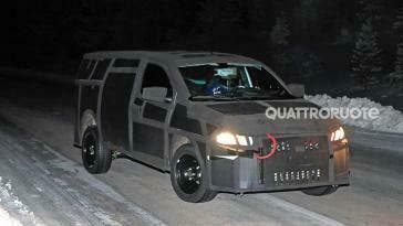 Fiat primi scatti prototipo pick-up