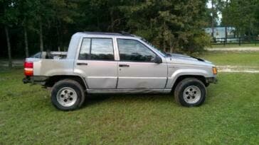Jeep Grand Cherokee prima generazione pick-up
