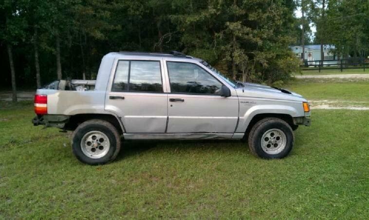 Jeep Grand Cherokee prima generazione pick-up