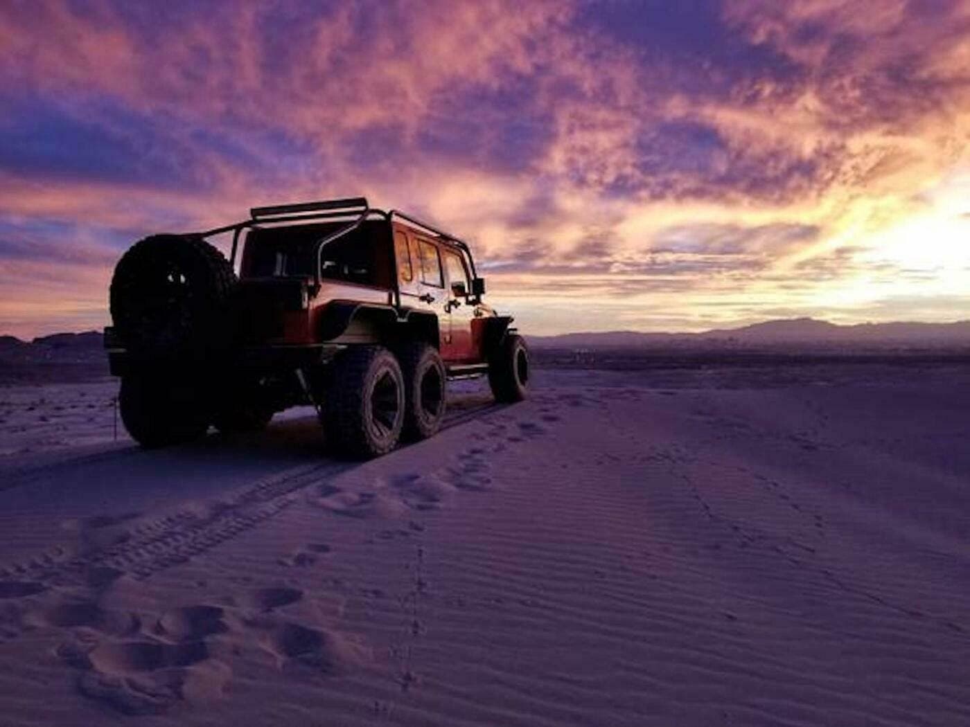 Jeep Wrangler 6x6 motore Hellcat