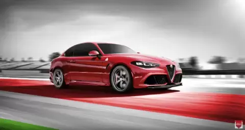 Nuova Alfa Romeo GTV render