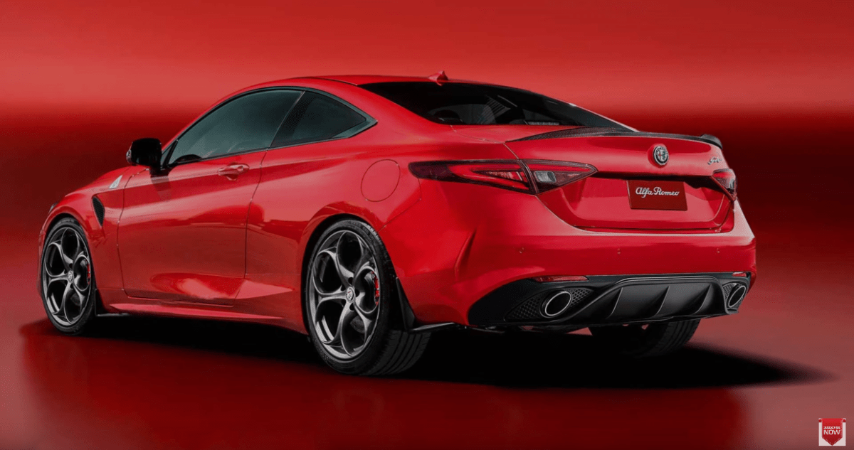 Nuova Alfa Romeo GTV render rossa